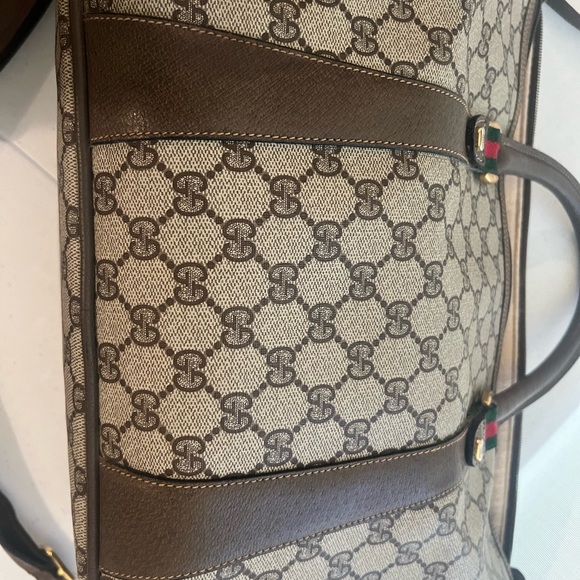 Gucci tan leather with monogram canvas - Picture 14 of 14
